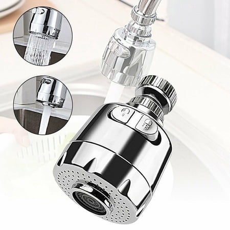 360 Kitchen Tap Head Water Saving Faucet Extender Sprayer Sink Spray Aerator
