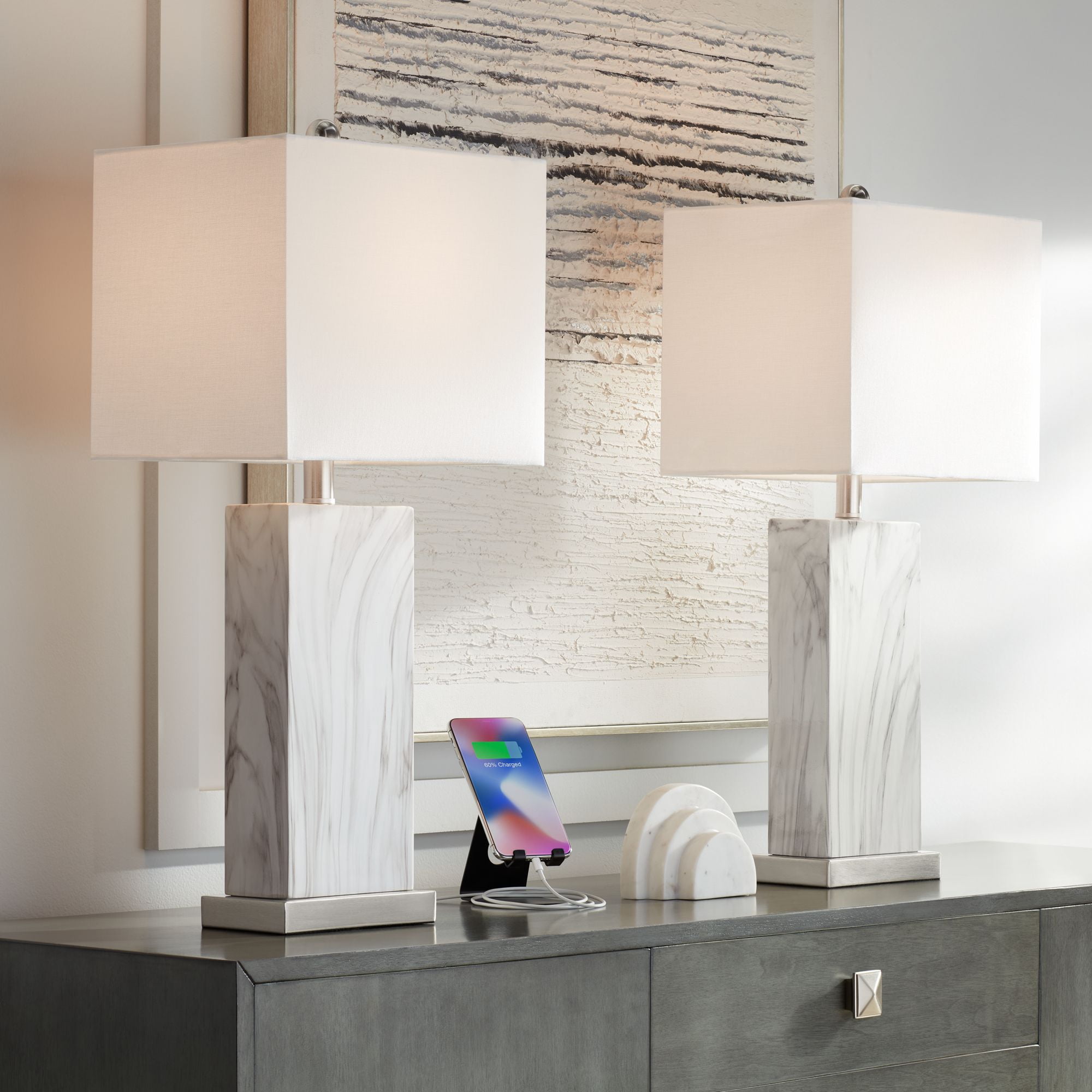 360 Lighting Connie Modern Table Lamps