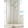 thumbnail image 1 of 360 Lighting Modern Floor Lamp 3-Light Tree 64" Tall Brushed Steel Adjustable Shades for Living Room Reading Bedroom Office, 1 of 7