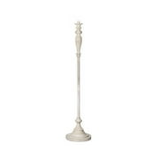 360 Lighting Vintage Shabby Chic Floor Lamp Base 60 Tall Antique White Washed for Living Room Reading Bedroom Office