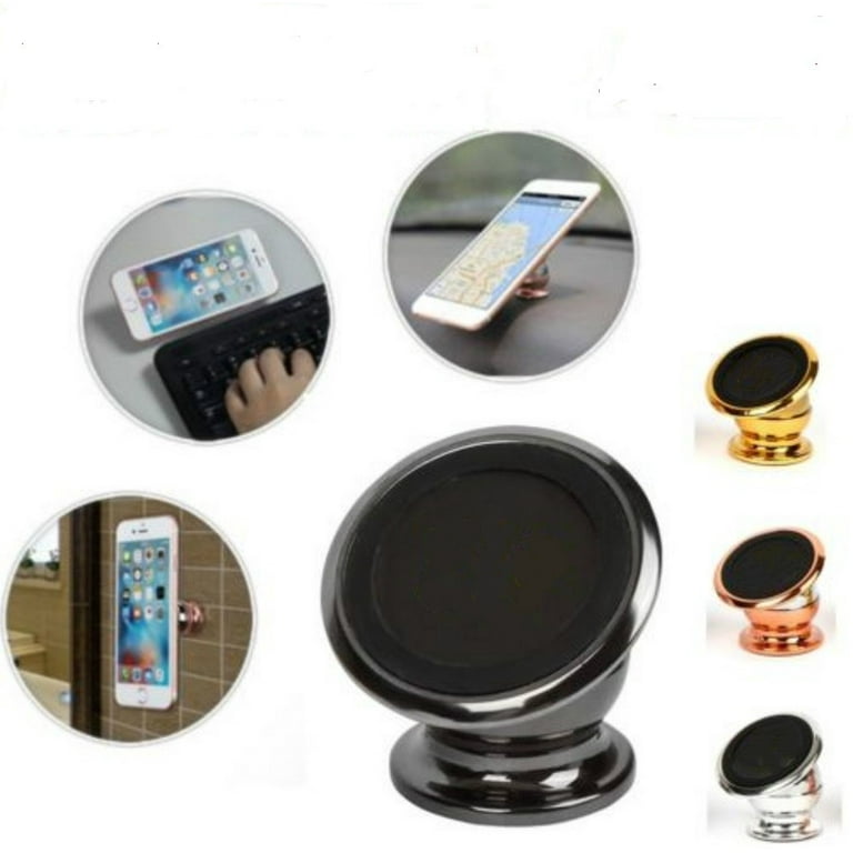 360 Magnetic Car one Touch Cell Phone Dash Mount Stand Phone 