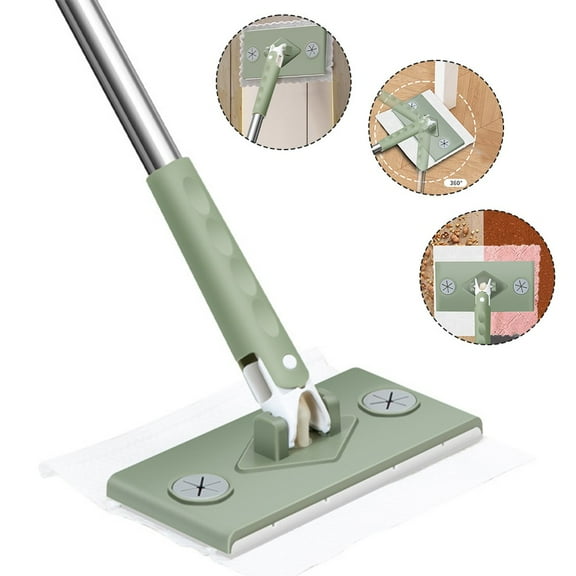 360 Mini Dust Mop: Effortless Cleaning For Kitchen, Bathroom & More! Single Mop Smile Home