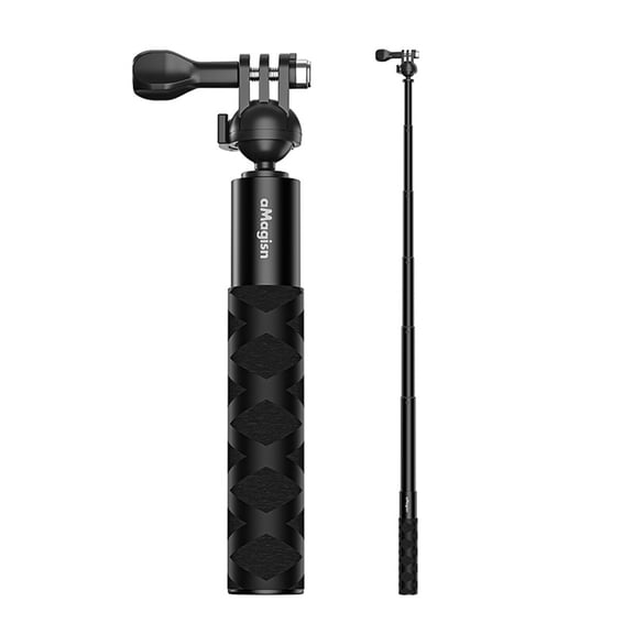 360° Omni-Directional Selfie Stick for GoPro Hero 13, Insta360 – Aluminum Alloy, Adjustable, Lightweight & Portable