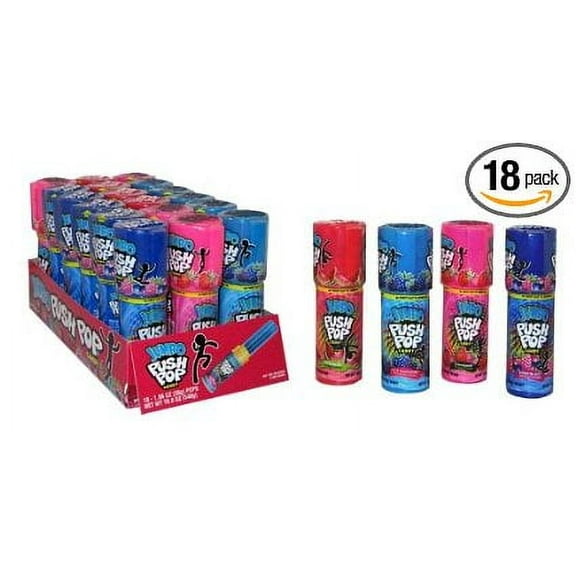 360 PACKS : Push Pops - Jumbo Assorted