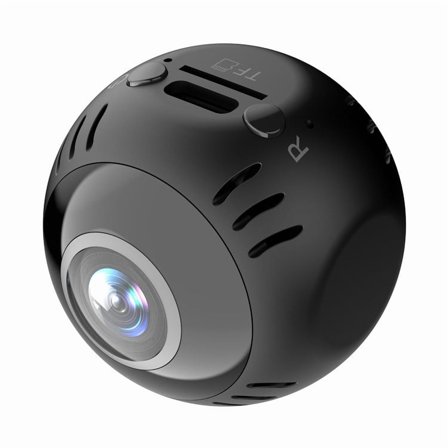 360 Panoramic HD Smart WiFi Security Camera, Wireless Home Surveillance Cam with Remote Phone View, Real-Time Playback & Motion Detection, Night Vision Indoor Security Camera for Monitor