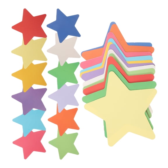 360 Pieces Star-Shaped Decor Cutouts for Bulletin Boards, Scrapbooking, Paper Crafts and Classroom Decorations