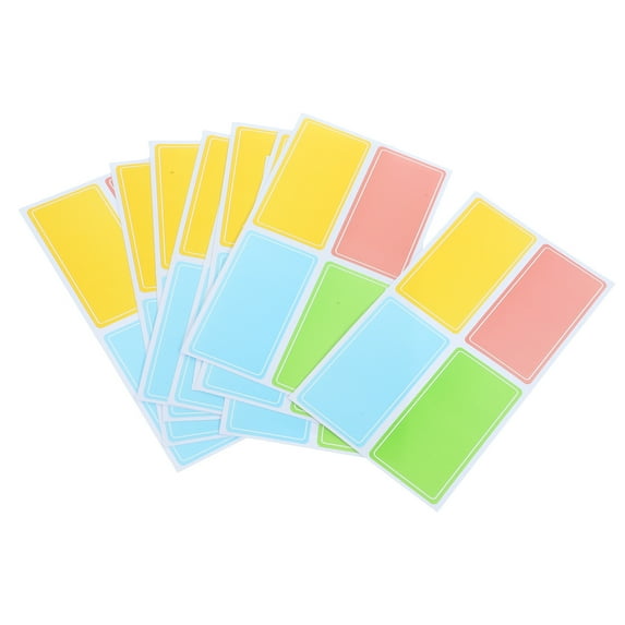 360 Pcs Waterproof Colored Adhesive Labels Triage Tags Sticker Paper for Organizing and Identification