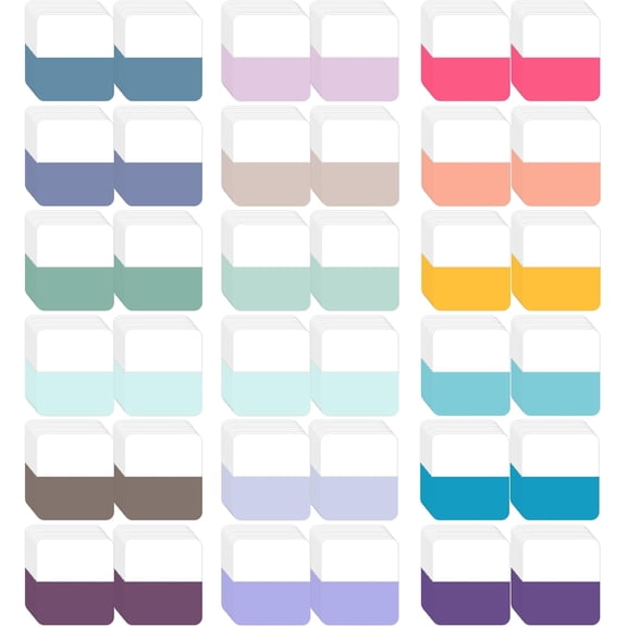 360 Pcs Sticky Tabs - Multi-Colored Repositionable Indexing Tabs for Home & Office