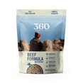 thumbnail image 1 of 360 Pet Nutrition Beef Flavor Freeze Dried Dog Food, 5 oz. Bag, 1 of 9
