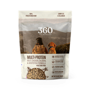 360 Pet Nutrition Freeze Dried Multi-Protein Dog Food, 16 oz. Bag