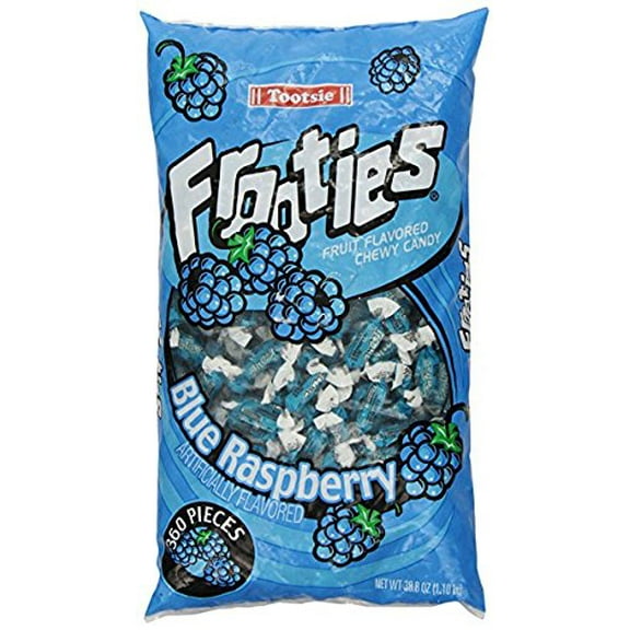 360 Piece Bag Blue Raspberry (Net Wt. 38.8oz.) (2 Bags)