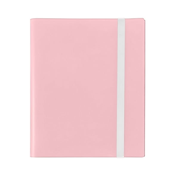 360-Pocket Side-Loading Trading Card Binder with Straps for Sports and Collectible Cards