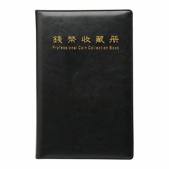 360 Pockets Coin Collection Album 360 Pockets Coin Collection Book for Display Storage Coin, Pennies, Quarters, Badges