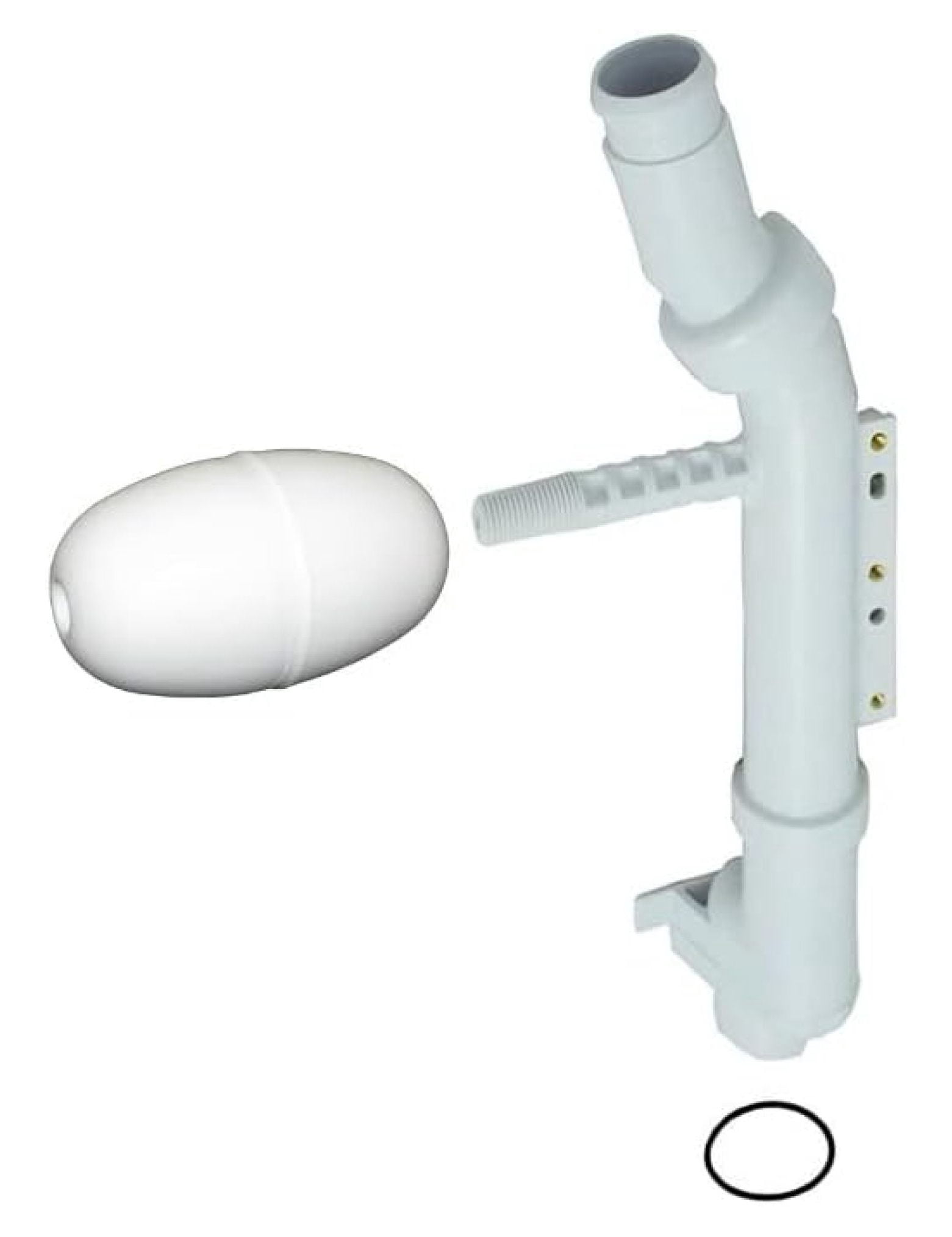 360 Pool Cleaner Feed Pipe Hose Assembly with Head Float - Replacement Parts for 360 A20 Robotic Pool Cleaners; Includes Blank Assembly & Float