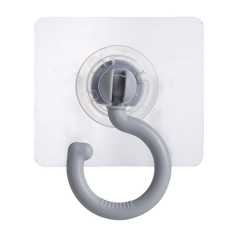 360 Punch Hooks Hook function Paste Hook Door Rear Hook Hook Strong Sticky Hook Wreath Window Suction Cups Picture Frame Stickers for Walls Microwave Oven over The Range Stainless Steel Single Coat