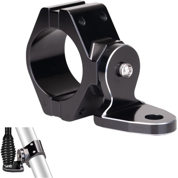 360 Roating UTV Mount Bracket for Flag/LED Whip Light/Antenna Fits 1.75-2inch Roll Bar Compatible with All UTV Can Am Maverick X3 Commander Polaris RZR 900 1000 XP Pro, Pack of 1