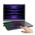 thumbnail image 1 of 360° Rotatable Backlit Keyboard Folio with Touchpad for 11-inch iPad Air 4th/5th Gen (M2/M3) & iPad Pro 11-inch (2018–2022, 1st–4th Gen),Black, 1 of 1