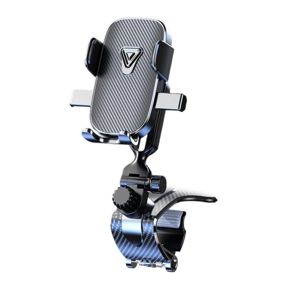 360 Rotatable Car Phone Mount Clamp Quick Releases Button Dashboard Windshield Installation Universal for 4.7 to 6.9Inch
