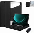 thumbnail image 1 of 360° Rotatable Clear‑Back Keyboard Case & Mouse for Lenovo Tab M11 / Idea Tab 11 / K11 LTE 11",Black, 1 of 7