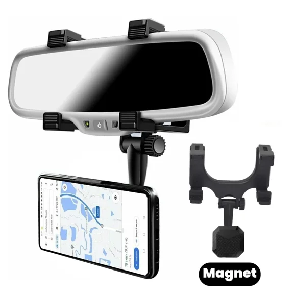 360 Rotatable Magnetic Car Phone Mount Magnet Holder Car Accessories Universal