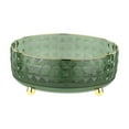 thumbnail image 1 of 360 Rotatable Makeup Organizer Makeup Trays Spice Rack Condiments Holder Cosmetic Display Case for Bathroom Cabinet Fridge Desk Decorations Green S, 1 of 7