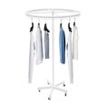 thumbnail image 1 of 360° Rotatable Round Clothes Rack, Floor-Standing Circular Rack for Retail Stores, Gift Stores, Shopping Centers, 1 of 14