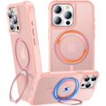 360° Rotatable Stand Compatible with iPhone 15 Pro Max Case with