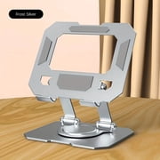 360   Rotatable Tablet Stand Adjustable Foldable Desktop Stand Holder Compatible For 4.7-12 Inch Ipad Pro/Air/Min Laptop Tablet