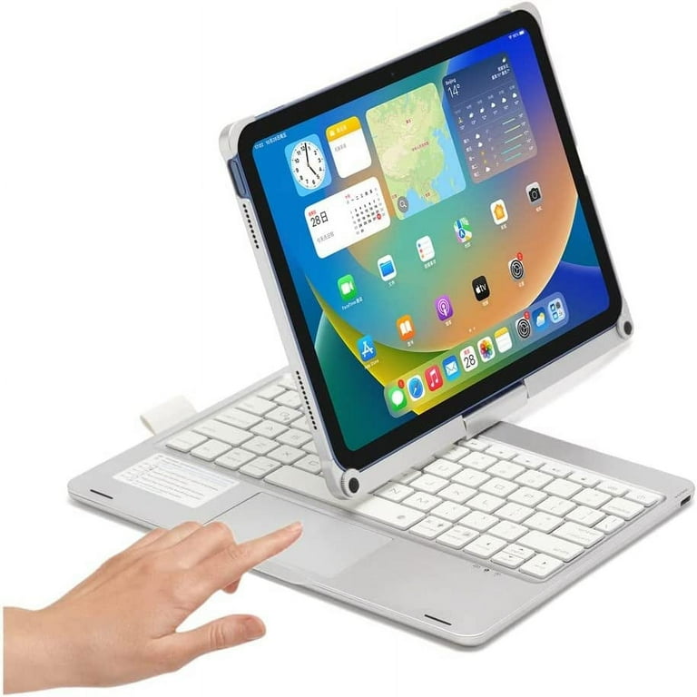 360° Rotatable Touch Keyboard for iPad 10th Generation 2022 10.9