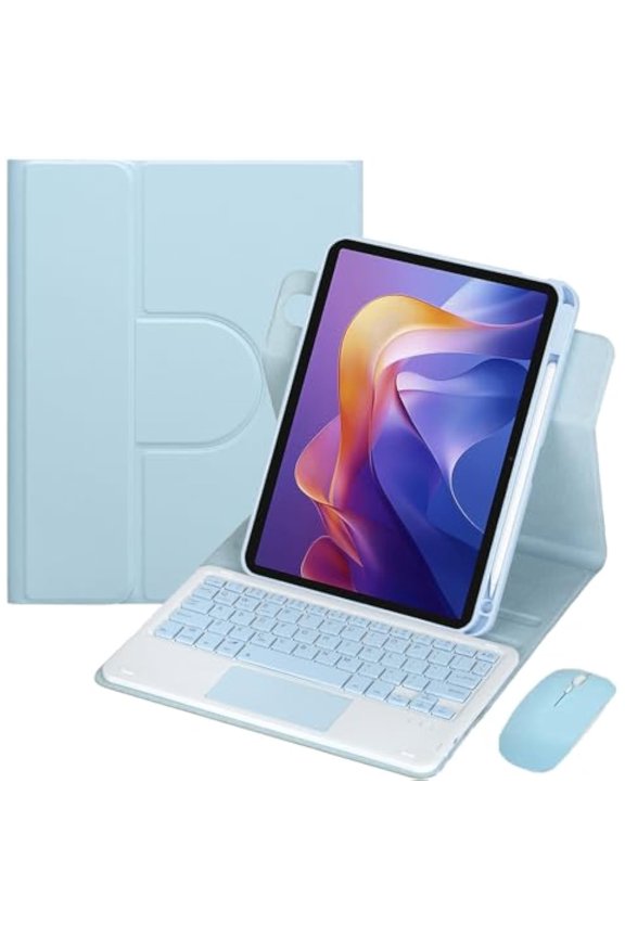 360° Rotatable Trackpad Keyboard Cover with Pen Holder for Xiaomi Redmi Pad 2 11" 2025