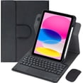 thumbnail image 1 of 360° Rotatable Trackpad Keyboard Cover with Pen Holder for iPad A16 2025 / iPad 11th Gen, 1 of 8