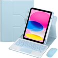 thumbnail image 1 of 360° Rotatable Trackpad Keyboard Cover with Pen Holder for iPad A16 2025 / iPad 11th Gen, 1 of 8