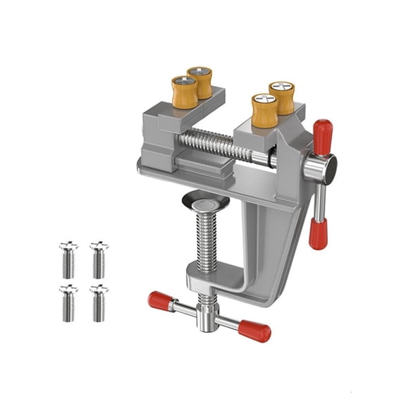 360 Rotatable Vise Woodworking Table Cast Steel Vise Household Tool Black Mulitifuncation Working Table Grinder Clamping