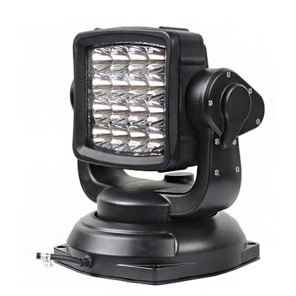 360 Rotate Boat 10000LM Remote Control Spotlight Marine Searchlight Magnetic