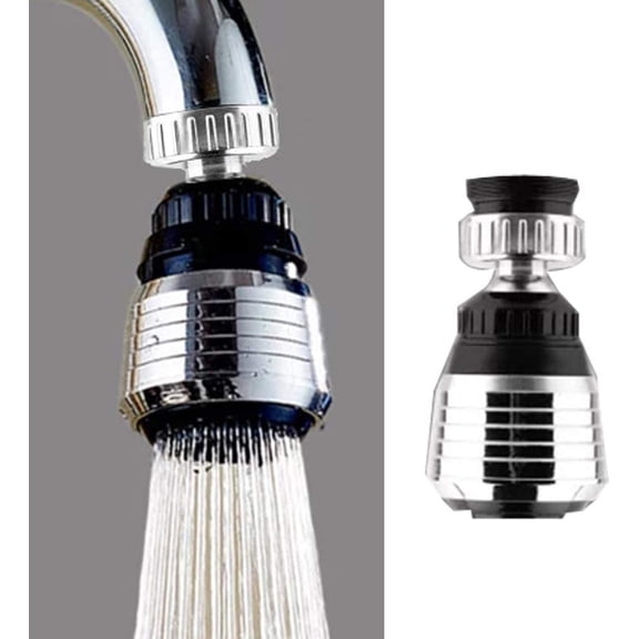 360 Rotate Swivel Water Saving Tap Aerator Diffuser Faucet Nozzle Filter Adapter