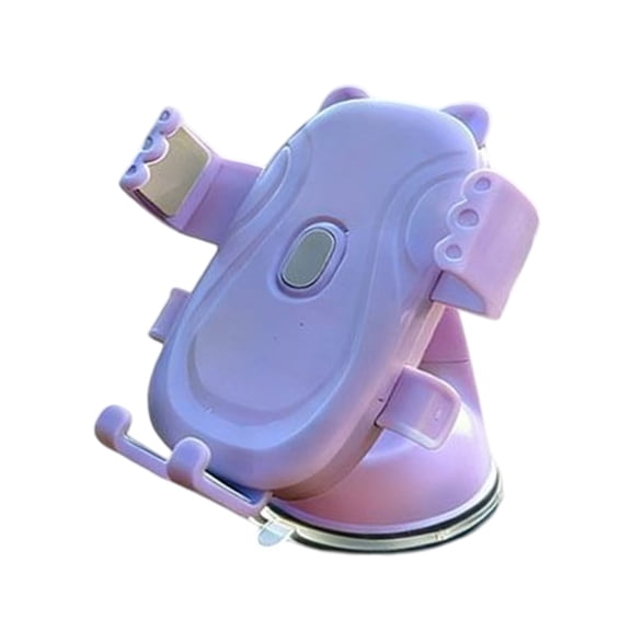 360 Rotating Adjustable Car Phone Holder Cats Paws Pattern Suction Cup Dashboard Mount