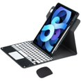thumbnail image 1 of 360° Rotating Bluetooth Keyboard & Mouse Case for iPad Pro 11 (1-4 Gen) / iPad Air 4/5 Gen, Folio Stand Cover with Trackpad & Pencil Holder, US English Keyboard,black, 1 of 6