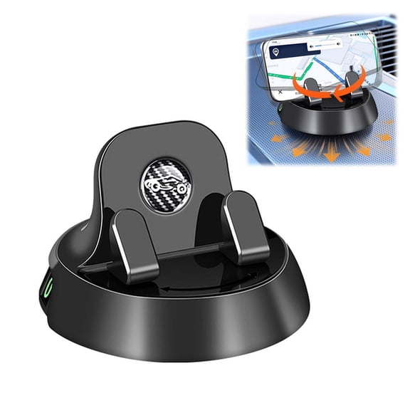 360Rotating Car Phone Holder for Dashboard,Anti-Slip Phone Mount with Parking Phones Number,Universal Dashboard Phones Holder Interiorcar Navigation Mount for Smartphones