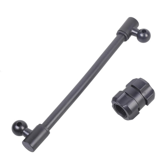 360 Rotating Car Phone Mount Extender 17mm Female To Male Ball Head Adapter 20cm Length For Car Vent Mounting Solution