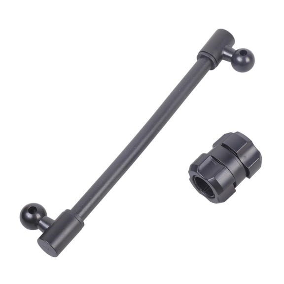 360 Rotating Car Phone Mount Extender 17mm Female To Male Ball Head Adapter 20cm Length For Car Vent Mounting