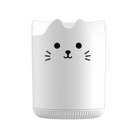 360 Rotating Cat Inspired Pen Holder Large Capacity Stationery Organizer Desk Accessory for Pencils Markers and Office Supplies 3.5 x 4.5 inches