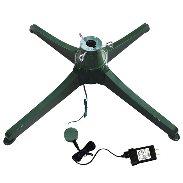 360° Rotating Christmas Tree Stand Electric Rotating Home Items