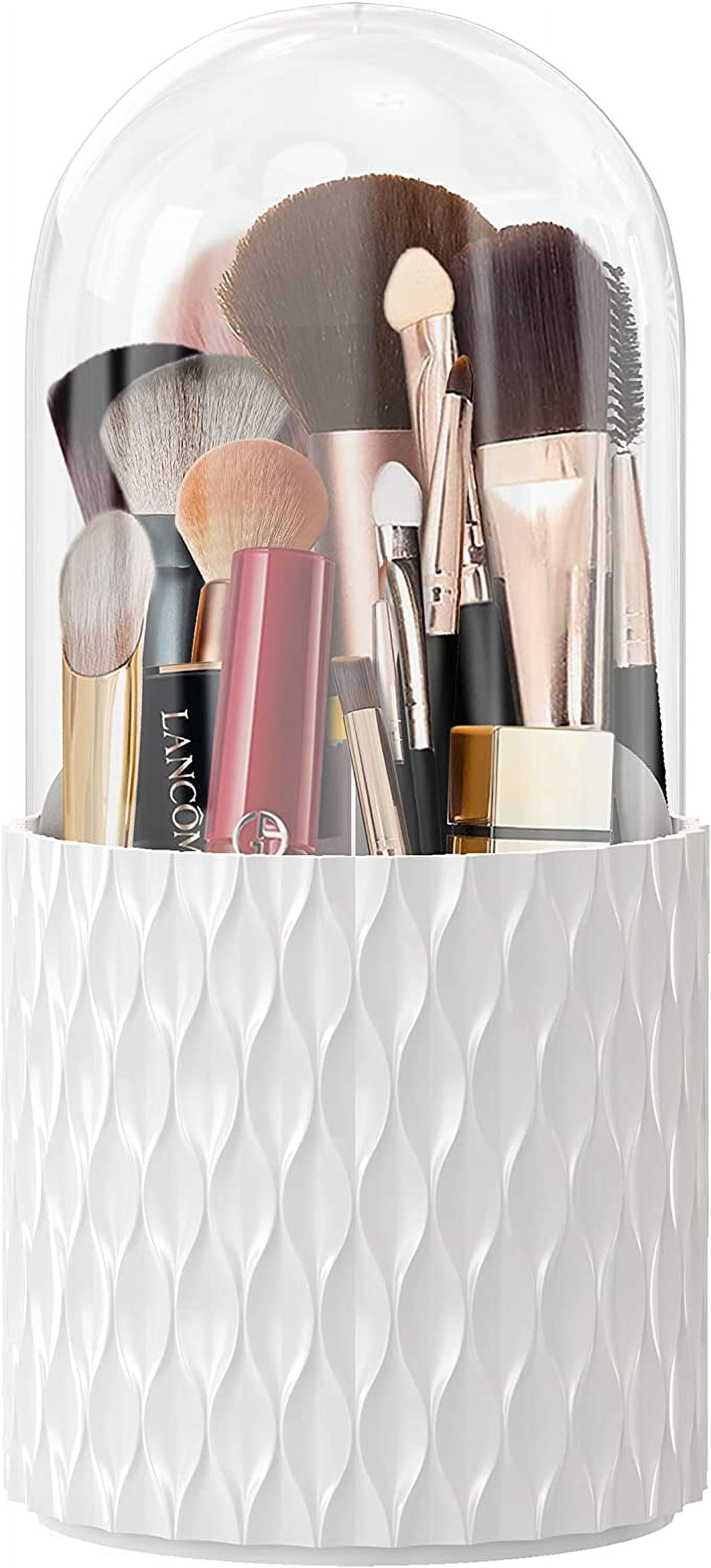 360 Rotating Cosmetics Make up Brush Organizer, Makeup Brush Holder
