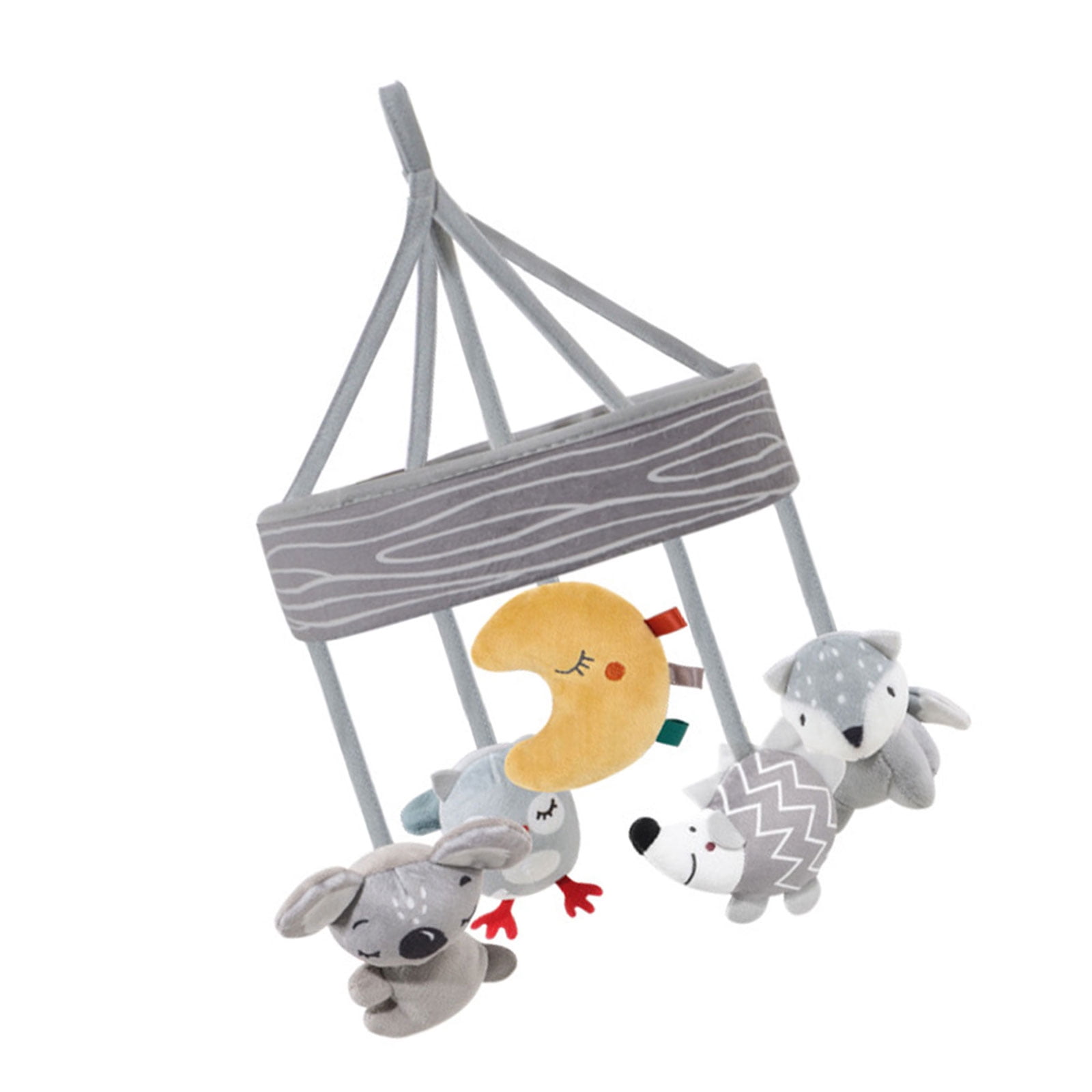 360 Rotating Crib Mobile with Soft Polyester for Visual & Calming Bedtime Comfort