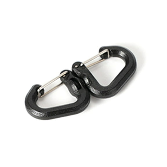 360 Rotating Double Carabiner Portable S Chain Hook Outdoor Swivels Clip Backpacks Keychains Carabiner for Backpacks