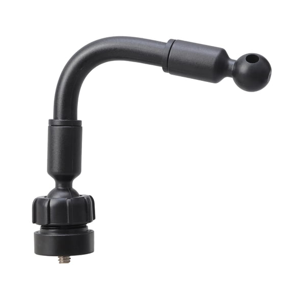 360 Rotating Extension Adapter 17mm Ball Mount Flexible Mounting Adapter for Car Phone Holder Dashboard Vent Mount