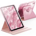 thumbnail image 1 of 360° Rotating Glitter Case Clear Back & Pencil Holder for iPad 11"/10.9", 1 of 8