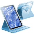 thumbnail image 1 of 360° Rotating Glitter Case Clear Back & Pencil Holder for iPad 11"/10.9", 1 of 8
