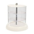 thumbnail image 1 of 360° Rotating Jewelry Case, 4 Layers Clear Jewelry Box Organizer for Rings Earrings Necklaces Display, 1 of 9
