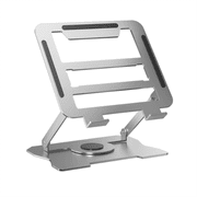 360  Rotating Laptop Stand Foldable Height Adjustable Tablet Devices